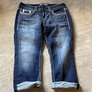 Maurices brand cropped jeans